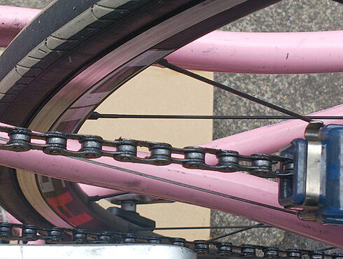 ライトウェイシェファード チェーン掃除