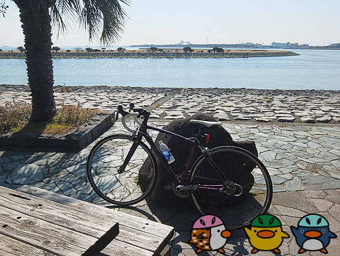 RL8Wで荒川サイクリングロードへ