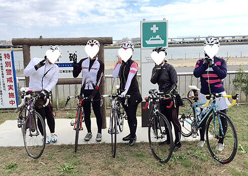 葛西〜シエロイリオ　女子ライド