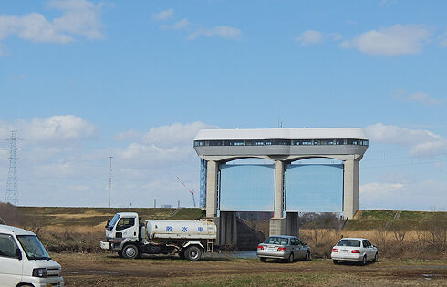 荒川サイクリングロード,水門めぐり