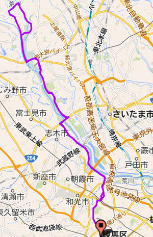 荒川CR〜榎本牧場へ