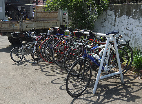 荒川サイクリングロードから榎本牧場へ