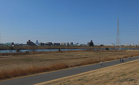 RL8Wで荒川サイクリングロードへ