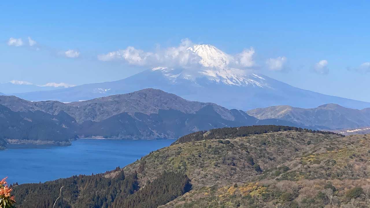 大観山レストハウス 富士山
