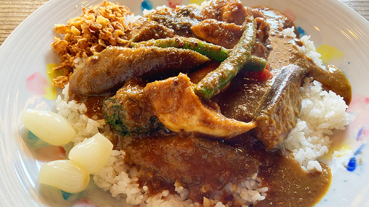 茄子おやじのカレー