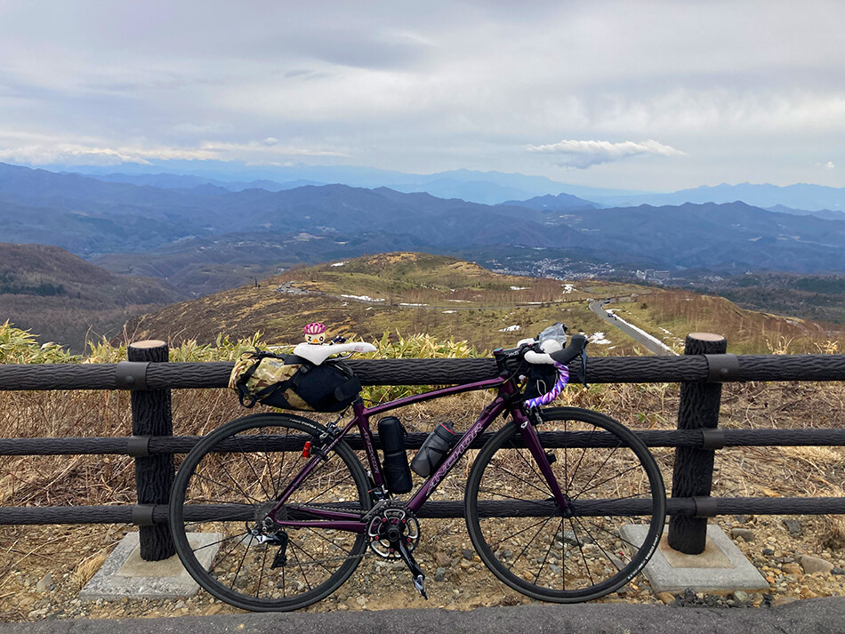 渋峠,ロードバイク,雪の回廊,自転車