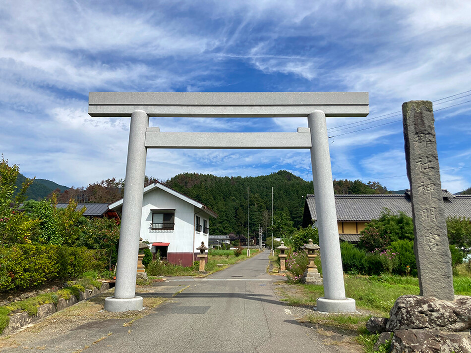 聖高原,自転車,ロードバイク,麻績神明宮