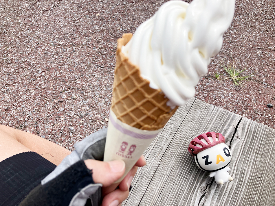 二本木峠で秩父高原牧場へ