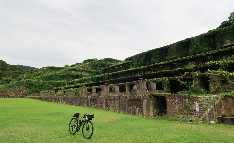 佐渡,佐渡島,ロードバイク,自転車,ライド,北沢浮遊選鉱場