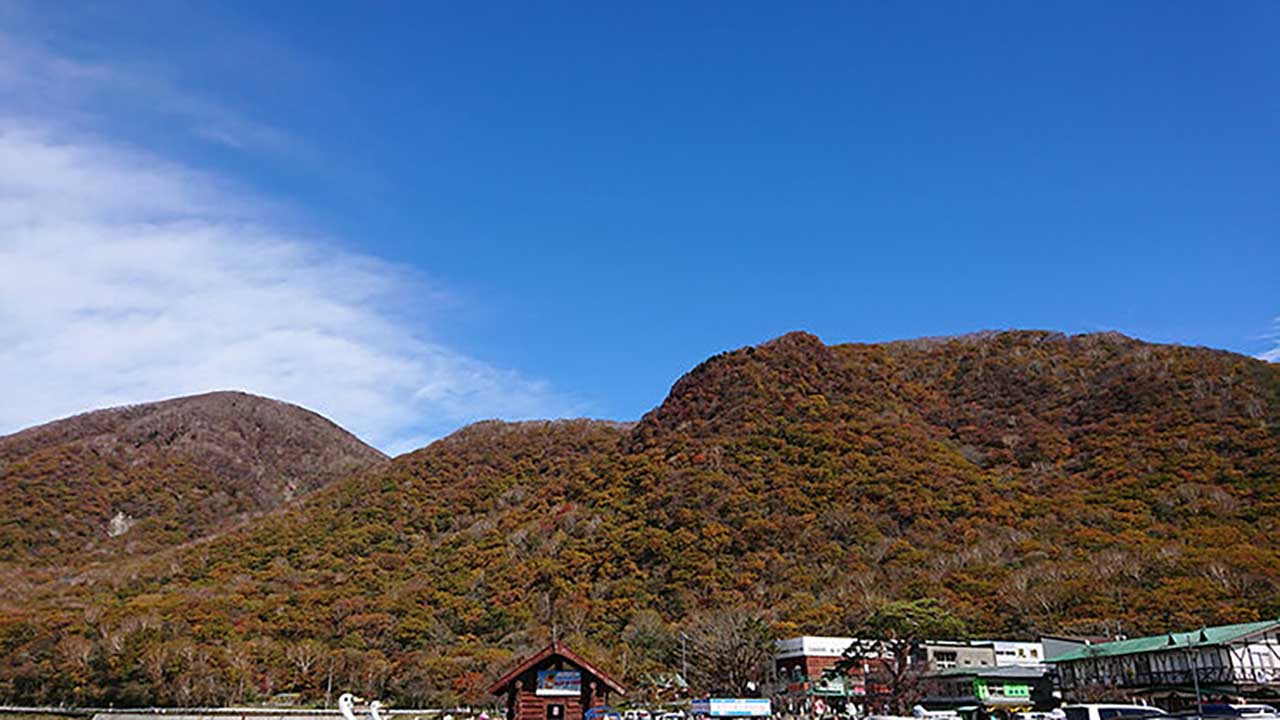 紅葉の赤城山