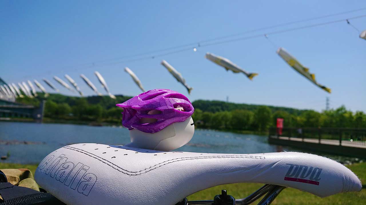 鮎のぼり なかがわ水遊園