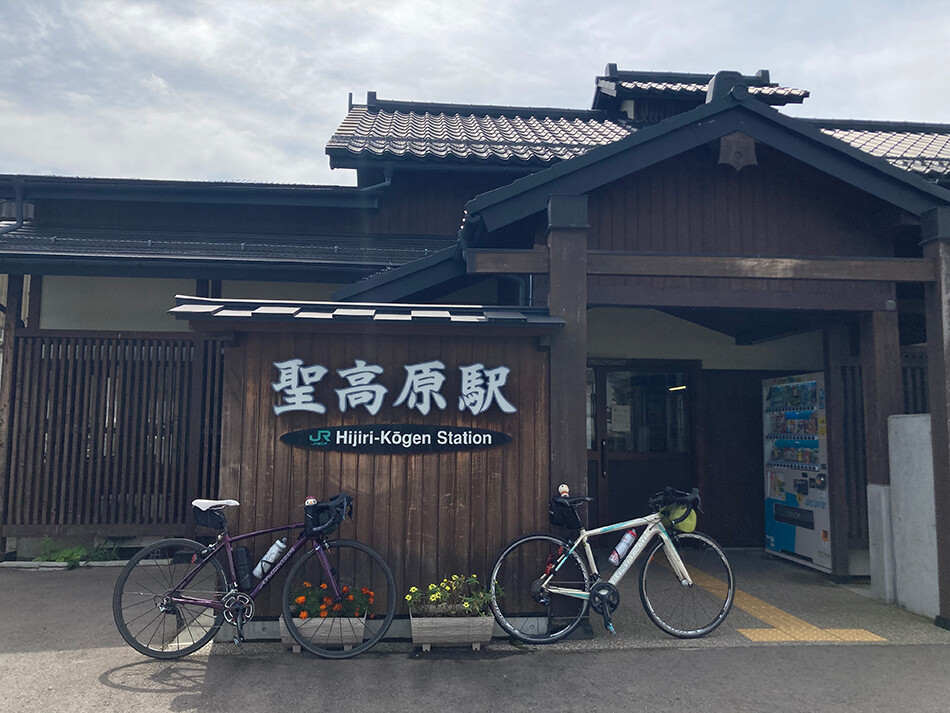 聖高原,自転車,ロードバイク,聖高原駅