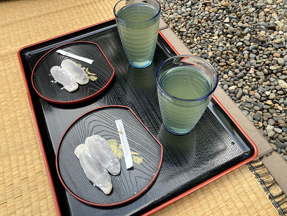 武水別神社,うづら餅