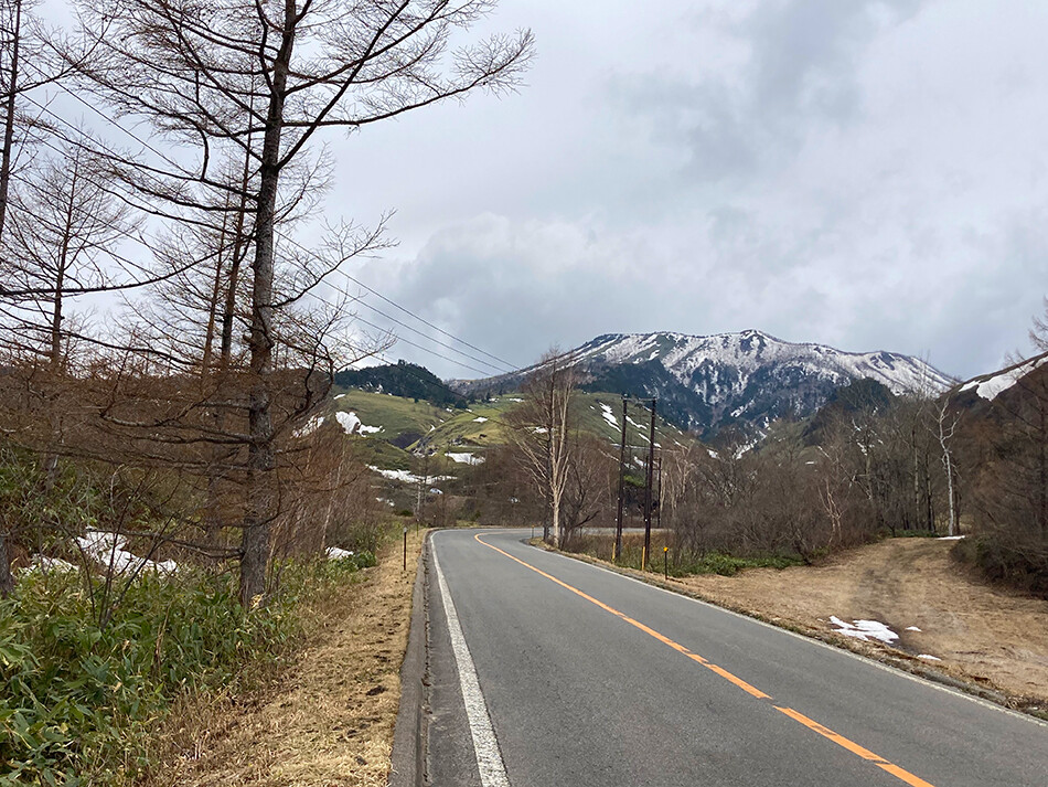 渋峠,ロードバイク,雪の回廊,自転車