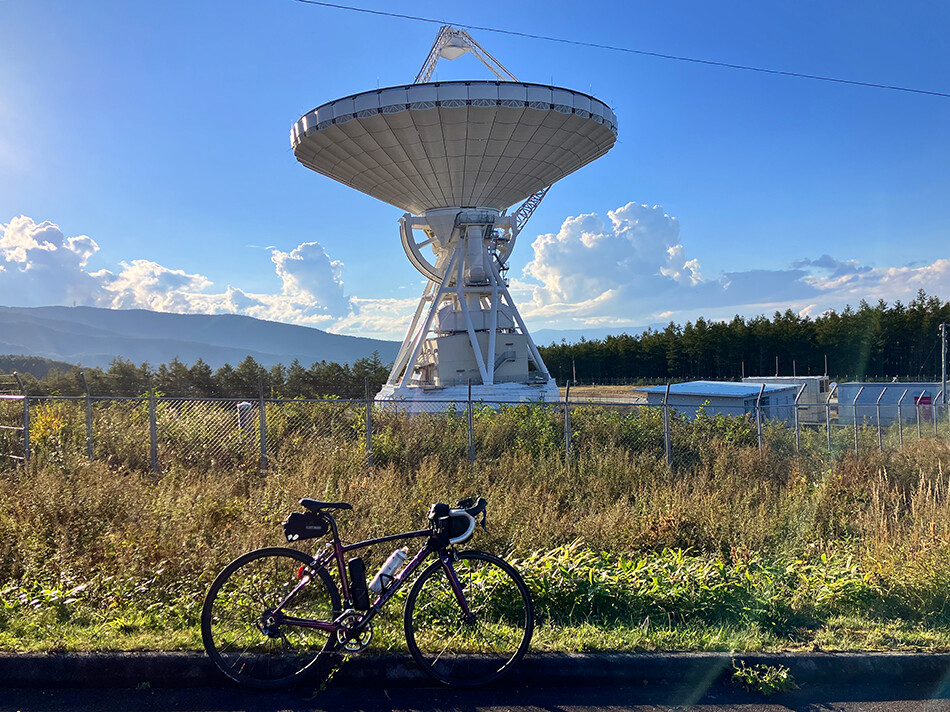 ロードバイク,自転車,大河原峠,佐久,JAXA 美笹深宇宙探査用地上局
