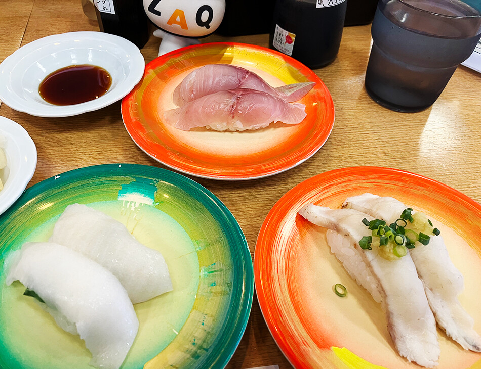 佐渡,佐渡島,ロードバイク,自転車,回転寿司,すしやまるいし