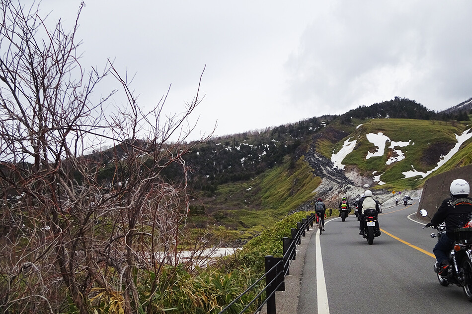 渋峠,ロードバイク,雪の回廊,自転車