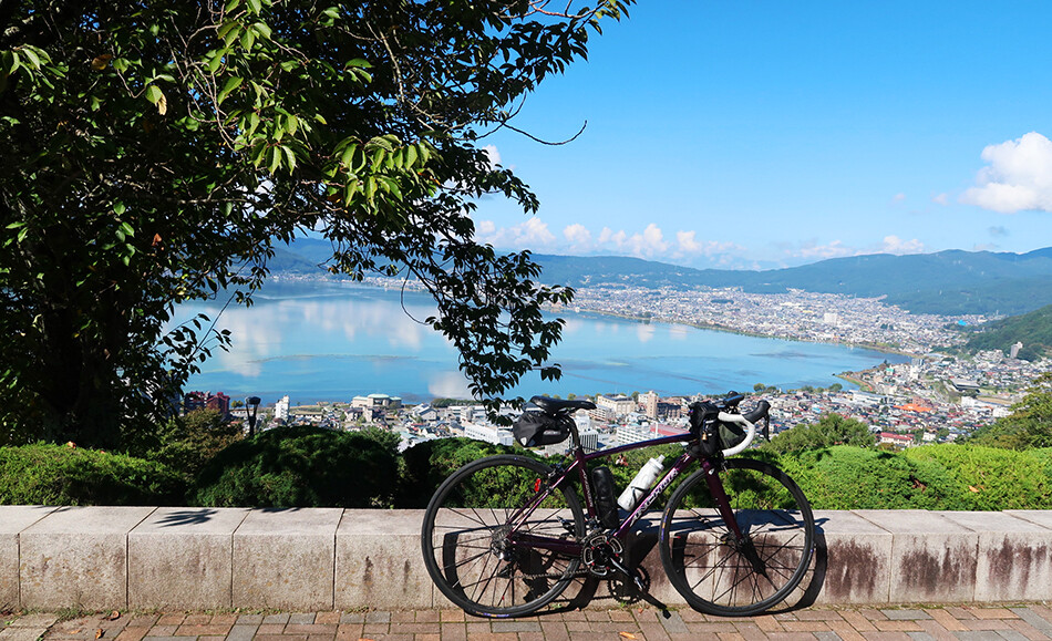 諏訪湖,立石公園