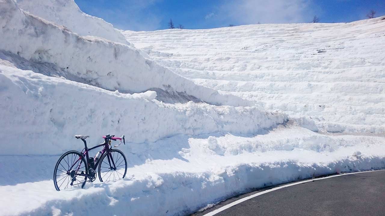 ツールド草津 雪の回廊