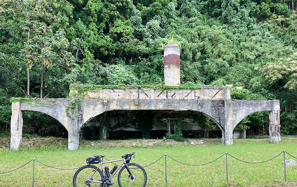 佐渡,佐渡島,ロードバイク,自転車,ライド,北沢浮遊選鉱場