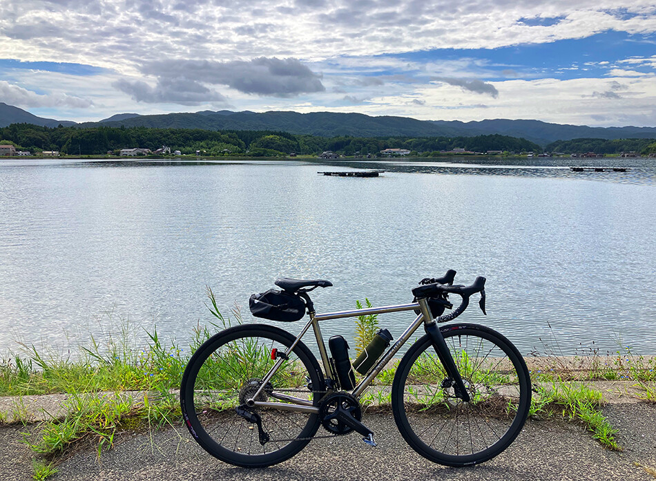 佐渡,佐渡島,ロードバイク,自転車,加茂湖