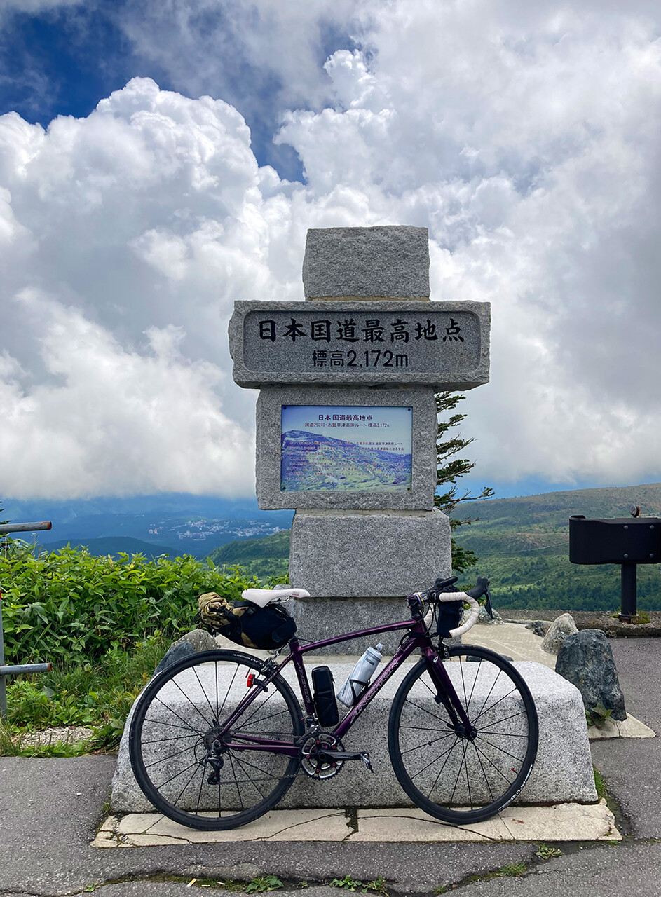 渋峠,ロードバイク,自転車,