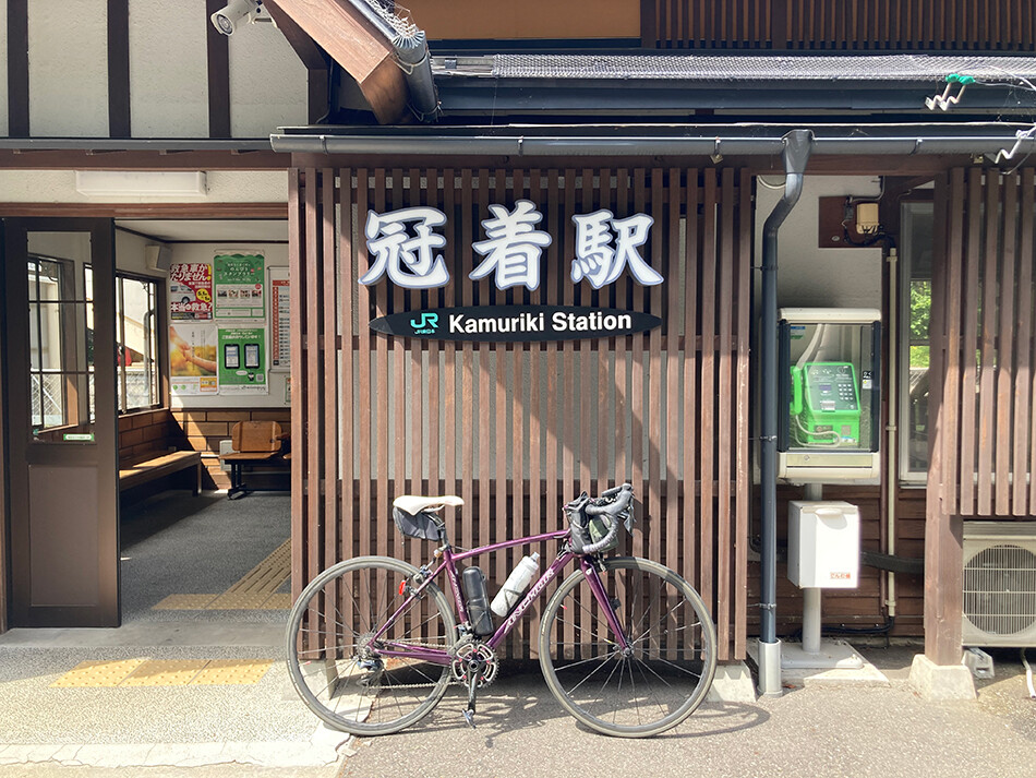 聖高原,自転車,ロードバイク,冠着駅