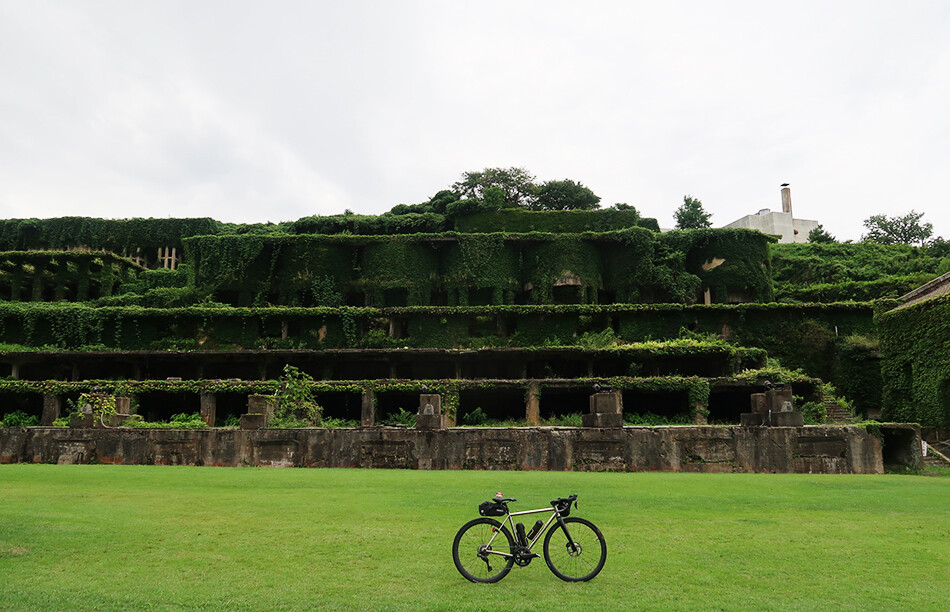 佐渡,佐渡島,ロードバイク,自転車,ライド,北沢浮遊選鉱場