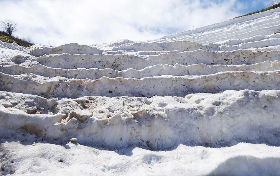 渋峠,ロードバイク,雪の回廊,自転車