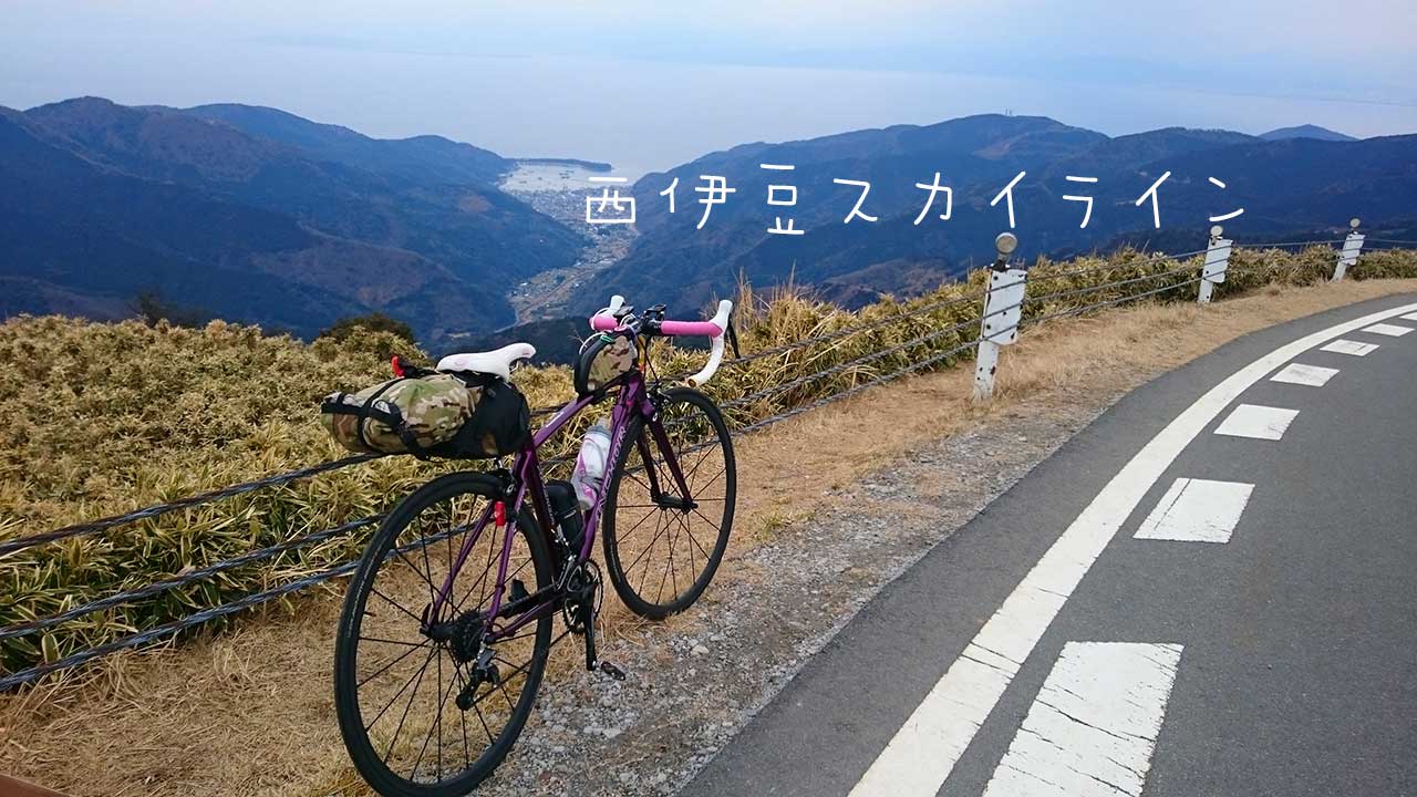西伊豆スカイライン,ロードバイク