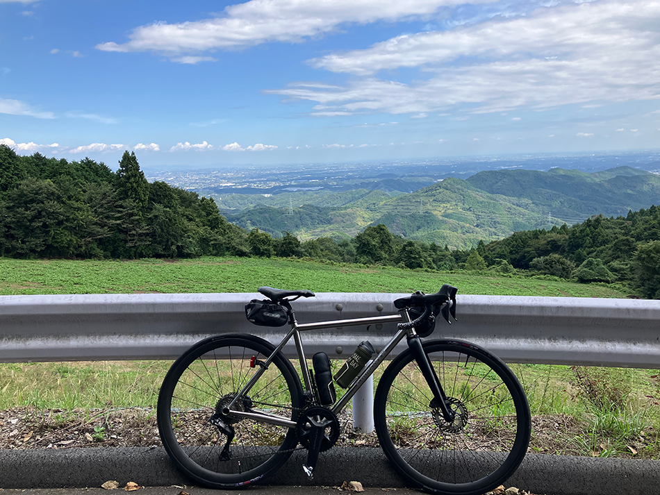 二本木峠で秩父高原牧場へ