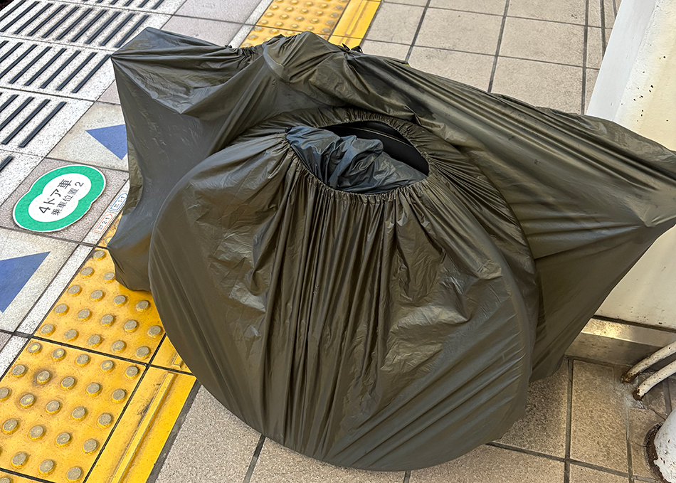 ロードバイク,輪行