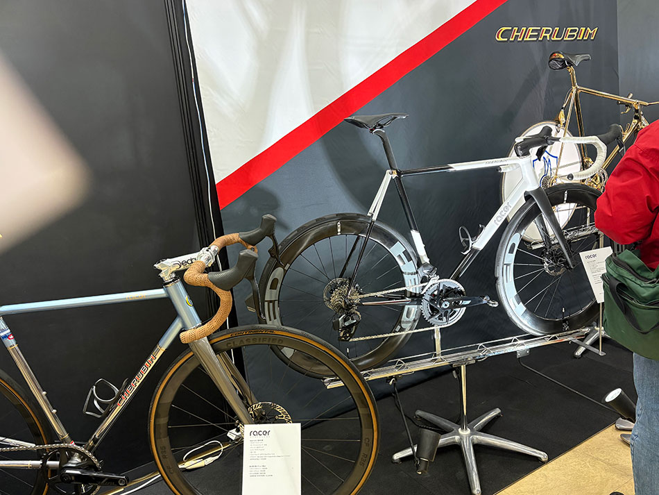 ハンドメイドバイシクル展で展示されたケルビム（CHERUBIM）の自転車