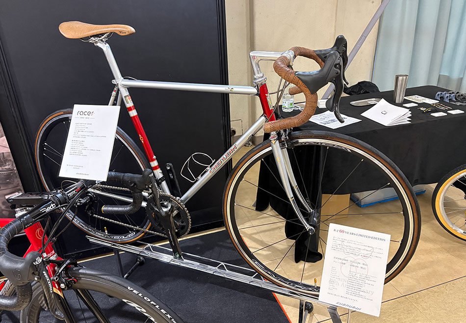 ハンドメイドバイシクル展で展示されたケルビム（CHERUBIM）の自転車
