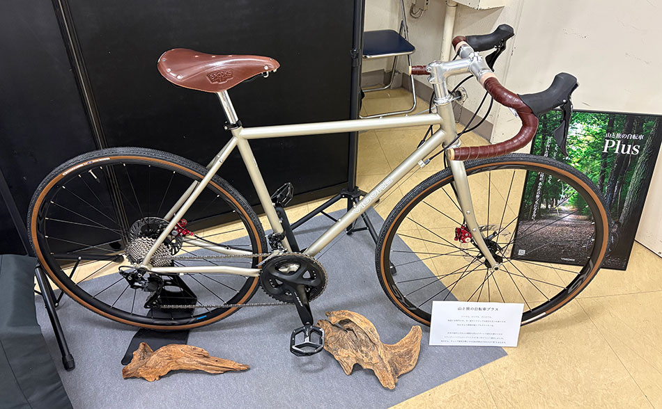 ハンドメイドバイシクル展で展示された、VIGORE（ビゴーレ）の自転車